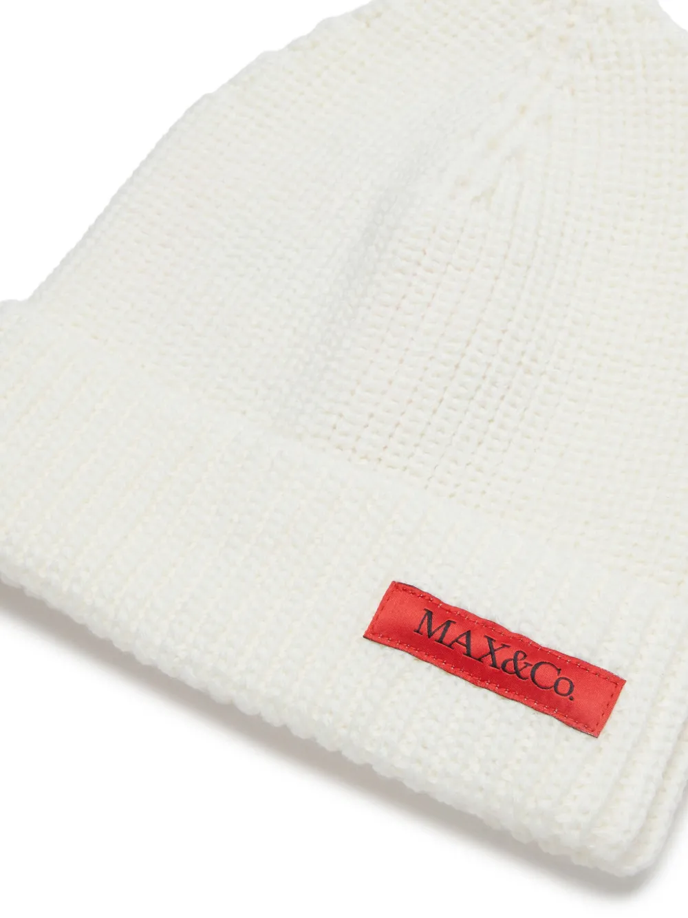 MAX&Co. Kids Gebreide muts Wit