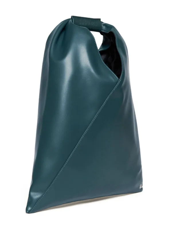 MM6 Maison Margiela Kids Small Japanese Triangle Bag | Green MM6 Maison Margiela Kids Small Japanese Triangle Bag | Green