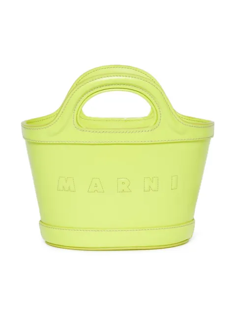 Marni Kids Tropicalia bucketbag med logotyp
