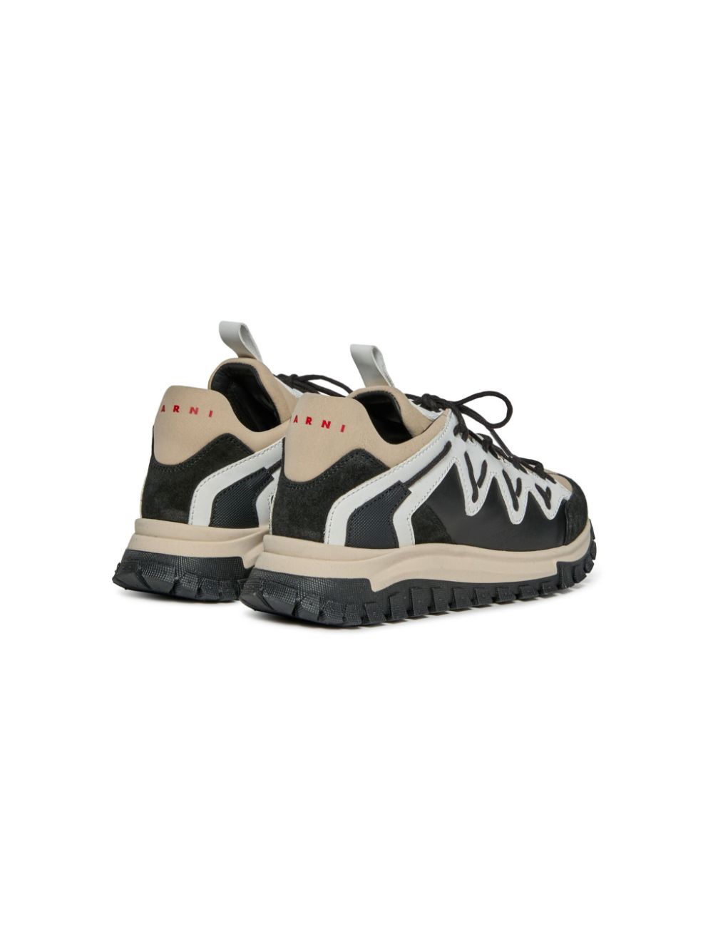 Marni Kids Sneakers met vlakken Zwart