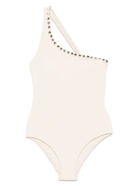 TWINSET traje de baño con logo en relieve