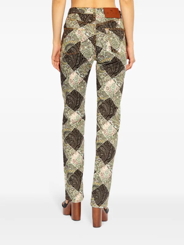 デニム・ジーパン Etro Jeans Con Stampa Paisley ETRO Jeans Con Stampa Paisley | Blu | FARFETCH IT