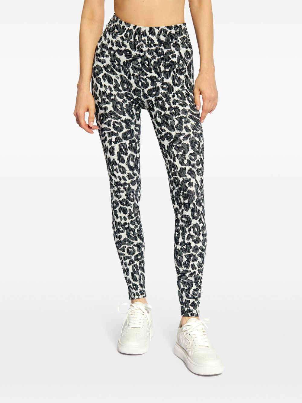 MICHAEL MICHAEL KORS LEOPARD-PRINT LEGGINGS 