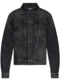 AMIRI distressed-effect denim jacket - Black