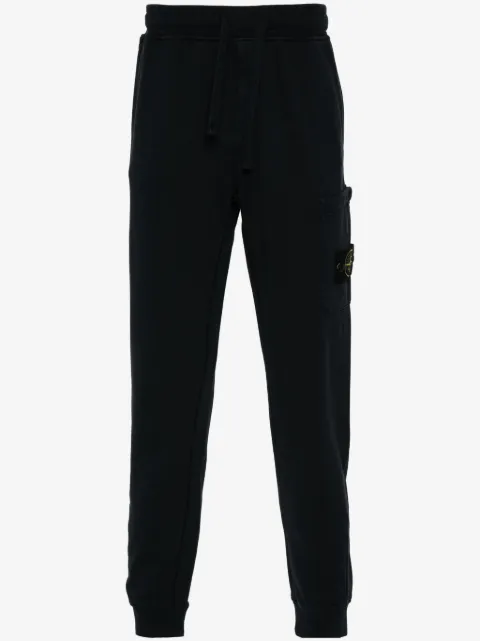 Stone Island pantalones con cordones en la pretina y bolsillo de parche