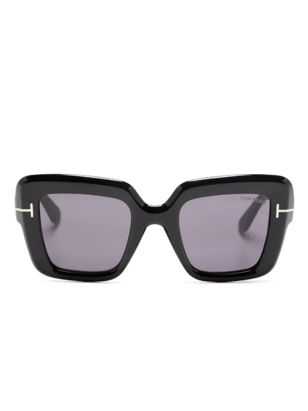 TOM FORD Eyewear Esme スクエアフレーム サングラス | ブラック