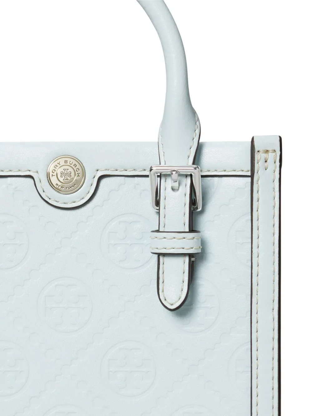 Affordable Tory Burch mini T Monogram leather bag Women