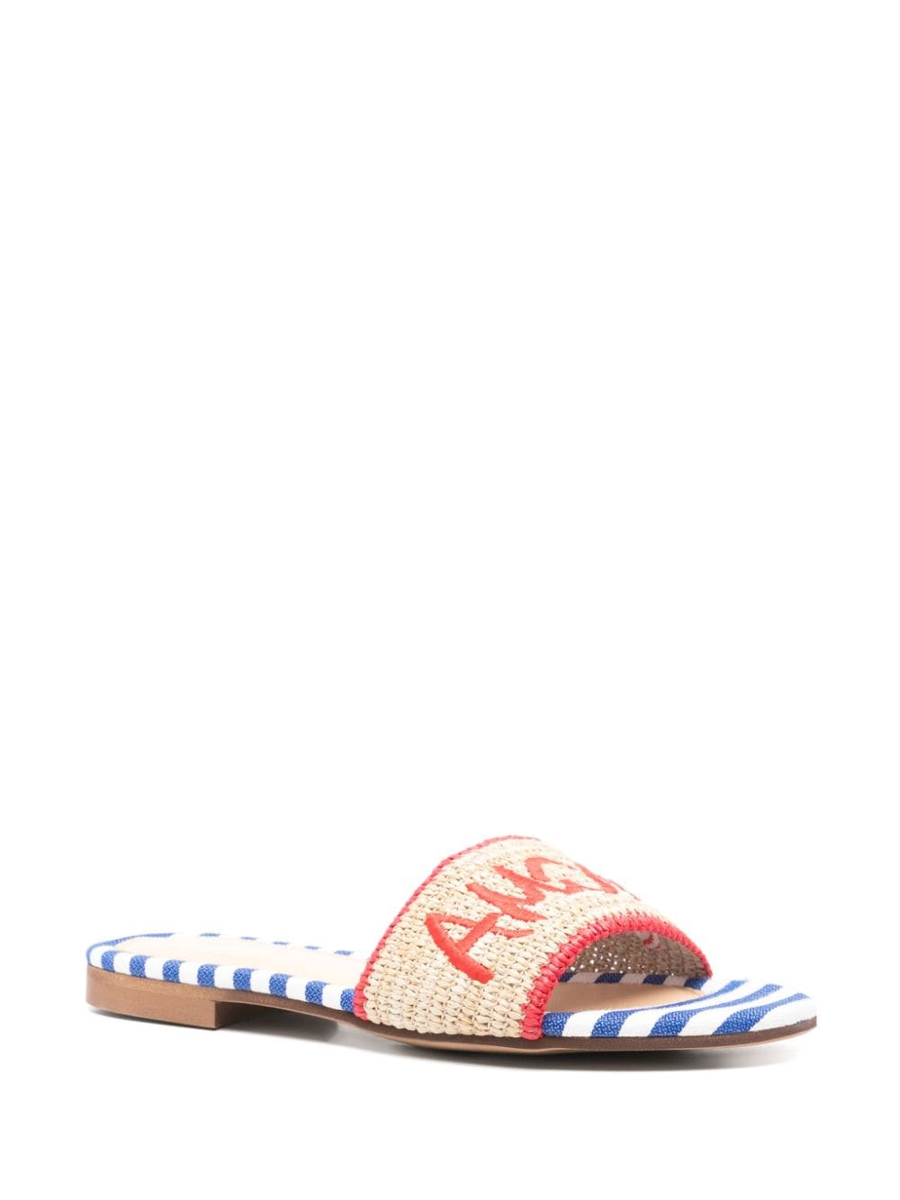 alessandro enriquez x Les Italiennes Amore sandals - Beige