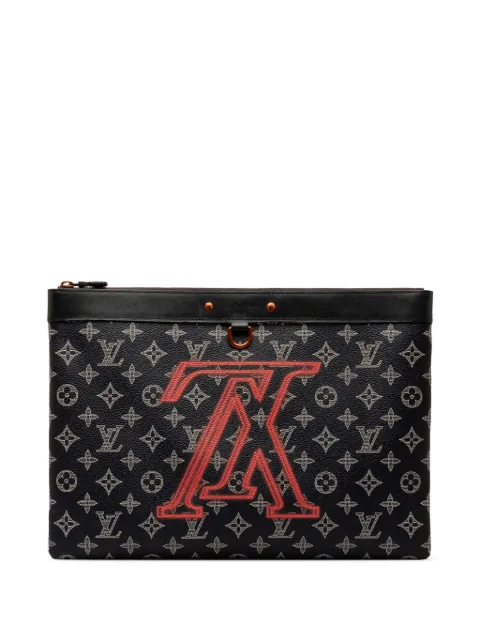 Louis Vuitton Pre-Owned 2010 Monogram Ink Upside Down Apollo Pochette clutch bag WOMEN