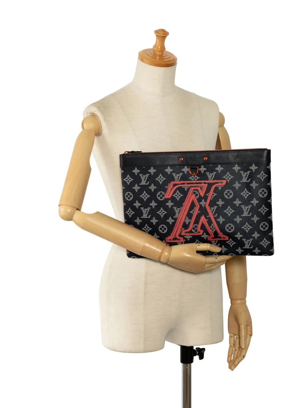 Affordable Louis Vuitton Pre-Owned 2010 Monogram Ink Upside Down Apollo Pochette clutch bag WOMEN