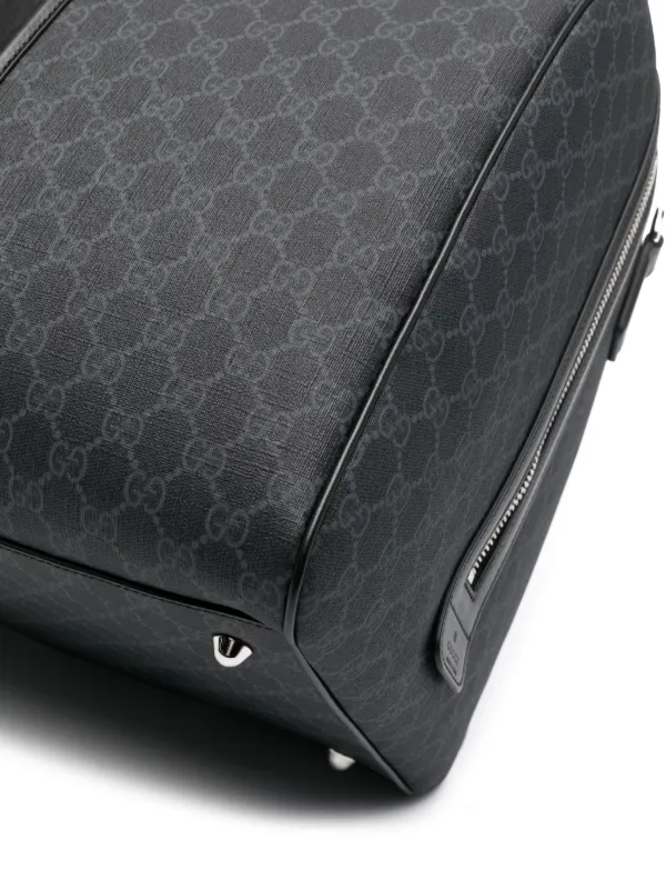 Gucci GGパターン ブラックボストンバッグ グッチ】GGパターンの黒リュック、ボストン、ミニバッグに注目