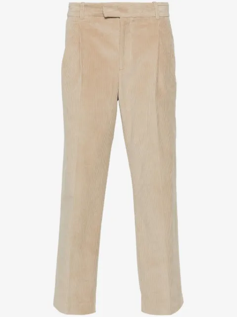 Drôle De Monsieur pleated corduroy trousers