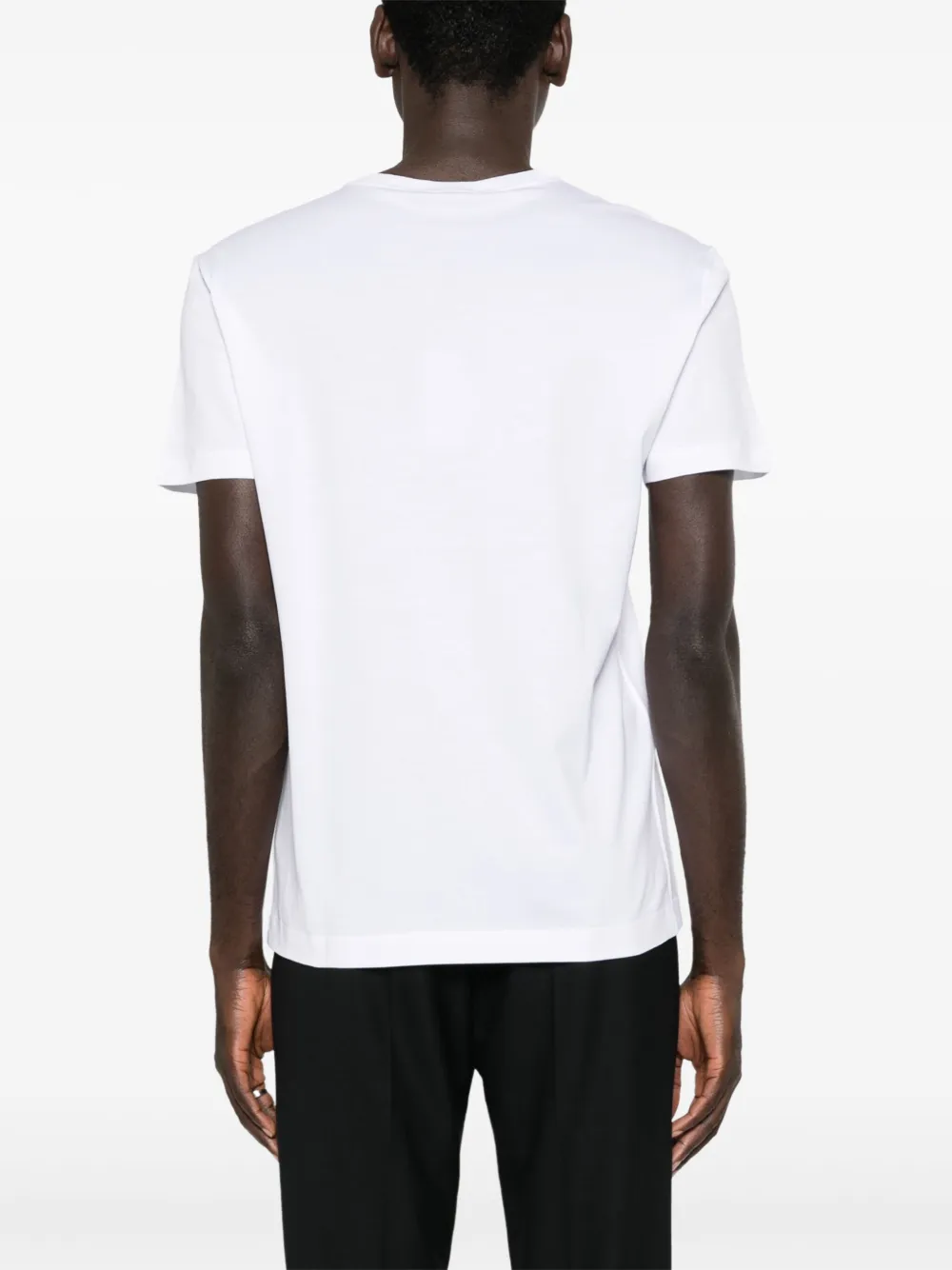 Dolce & Gabbana T-shirt met geborduurd logo Wit