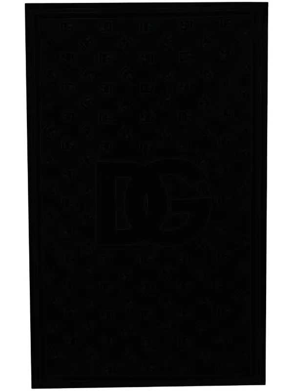 【Dolce&Gabbana】ロゴ入りビーチタオル大判 Dolce&Gabbana】ロゴ入りビーチタオル大判