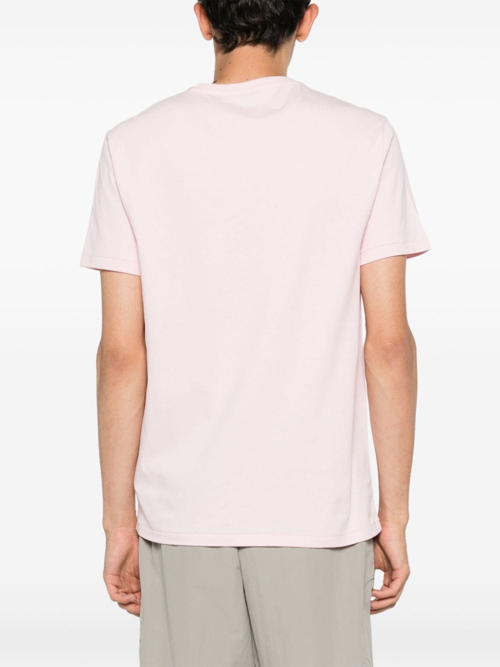 Shop Polo Ralph Lauren Polo Pony-embroidered T-shirt In Pink