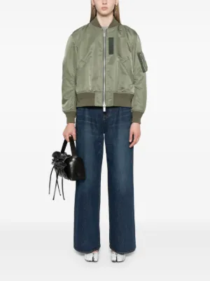 期間限定値下げ! Sacai レイヤードジャケット ブルゾン sacai / サカイ】ブルゾンとテーラードをミックスしたレイヤード