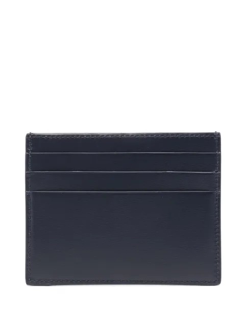 Ferragamo 로고 프린트 가죽 카드홀더