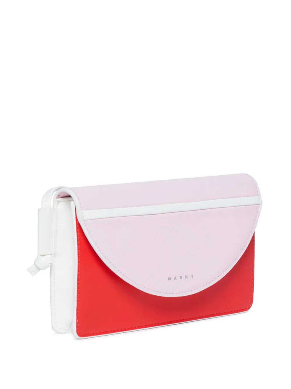 Marni Kids Schoudertas met logoprint Rood