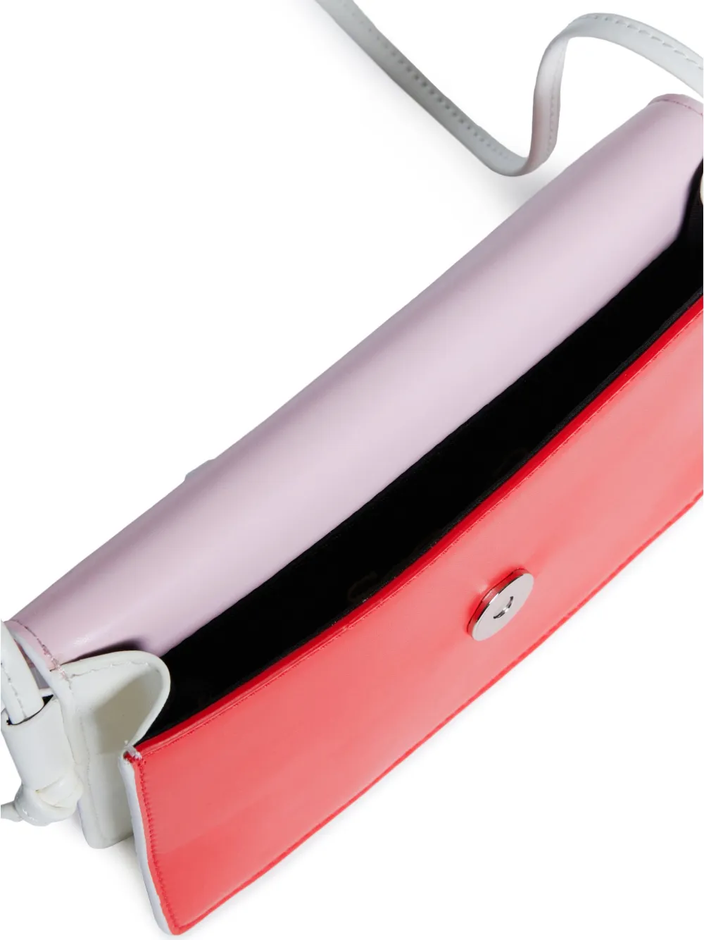 Marni Kids Schoudertas met logoprint Rood