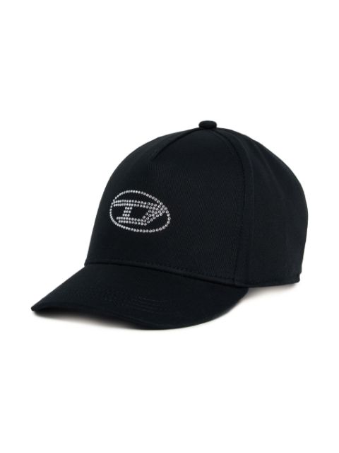 Diesel Kids logo appliqué hat 