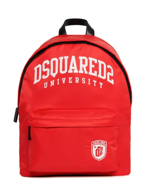 DSQUARED2 KIDS logo-patch backpack