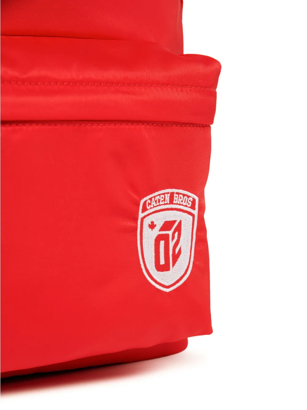 DSQUARED2 KIDS Rugzak met logopatch Rood
