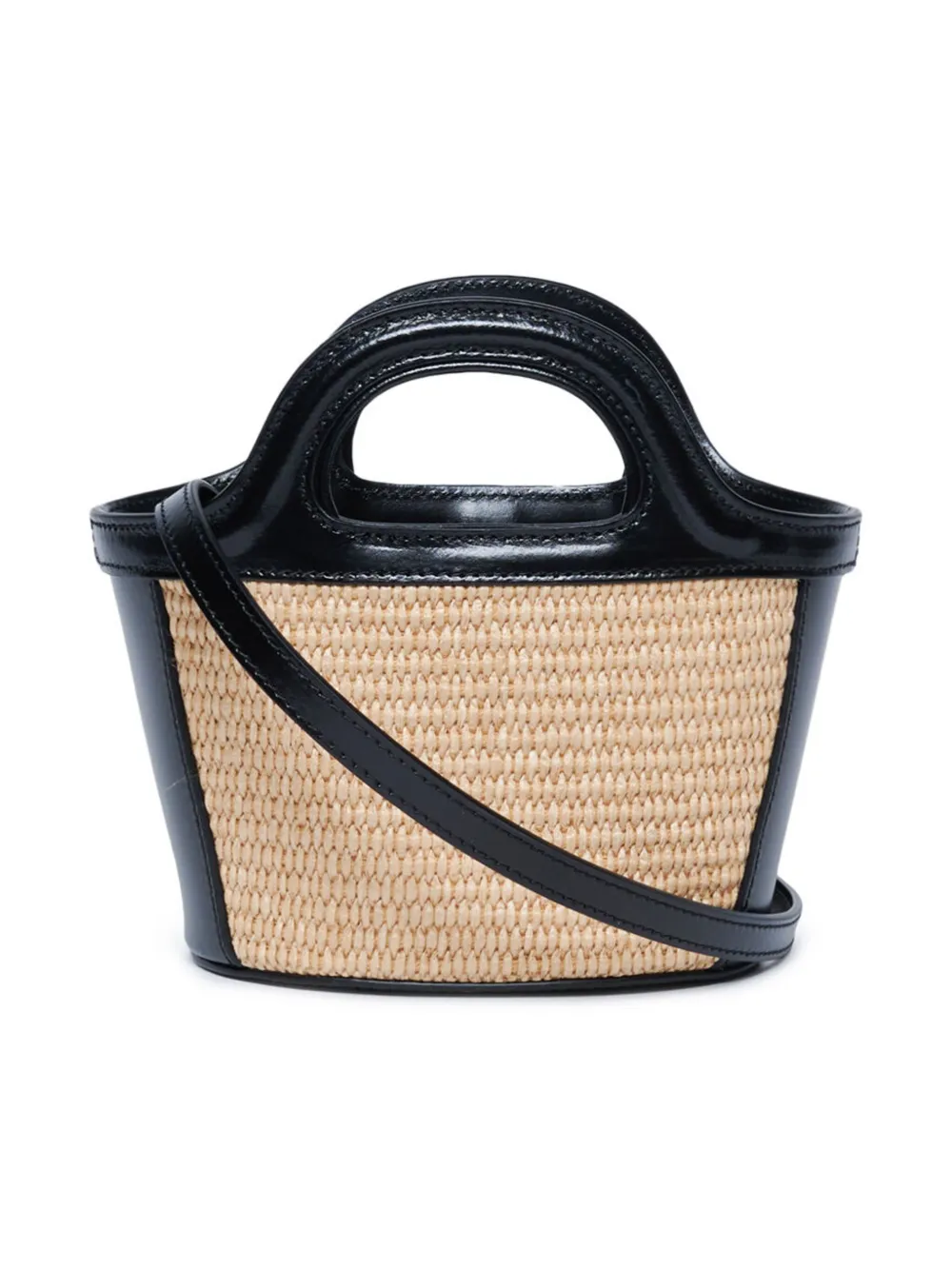 Marni Kids Tropicalia bucket-tas met geborduurd logo - Beige