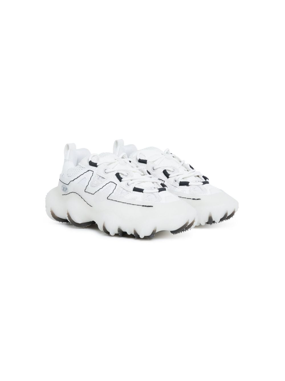 Diesel Kids S-Prototype lace-up sneakers White