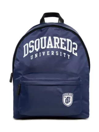 Dsquared2 backpack unisex from Farfetch DSQUARED2 Icon logo-print Backpack | Black | FARFETCH main image 4