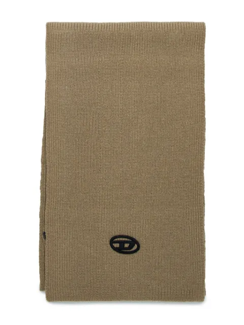Diesel Kids Sciarpa con ricamo