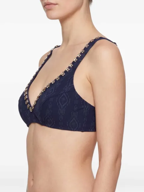 TWINSET top de bikini estilo triángulo