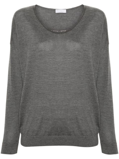 Brunello Cucinelli Monili-detail jumper Women