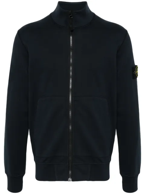 Stone Island Compass-badge zipped sweatshirt