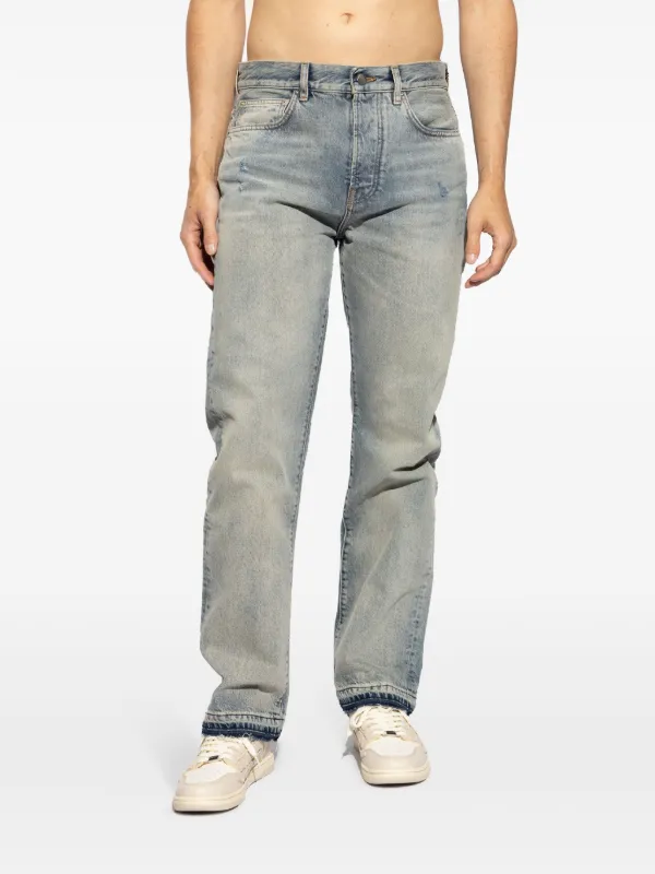 AMIRI 'Released Hem' Jeans | Blue | FARFETCH AMIRI 'Released Hem' Jeans | Blue | FARFETCH