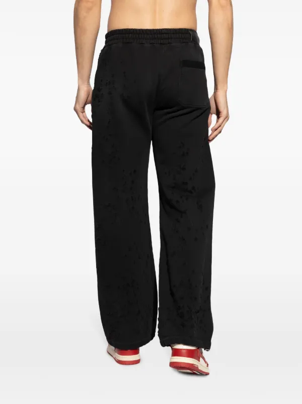 AMIRI Distressed Finish straight-legged Jogging Trousers