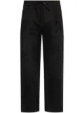AMIRI distressed finish straight-legged jogging trousers - Black