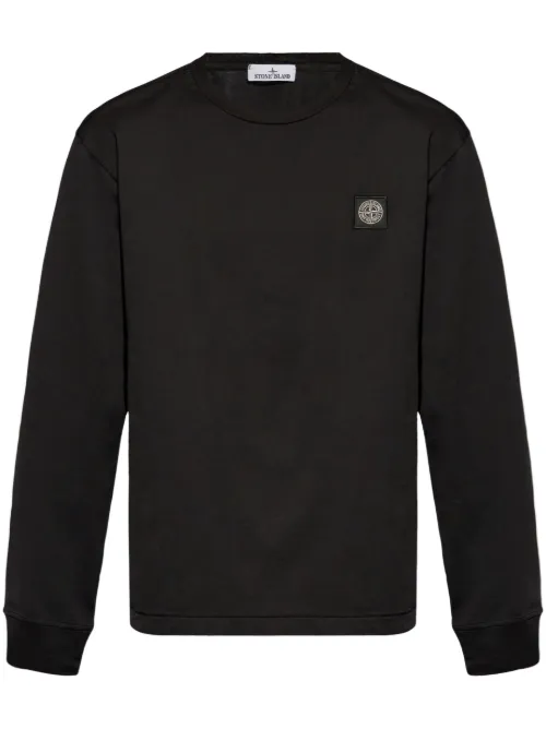 Sweat en coton à appliqué Compass - Stone Island - Modalova