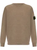 Stone Island Compass-badge crew-neck jumper - Brown