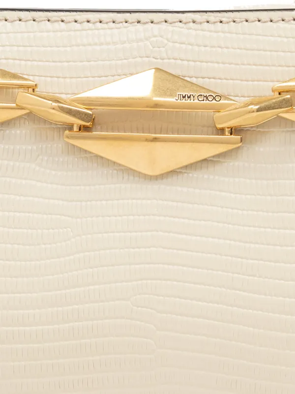 Jimmy Choo Diamond Top Handle Tote Bag | Neutrals | FARFETCH