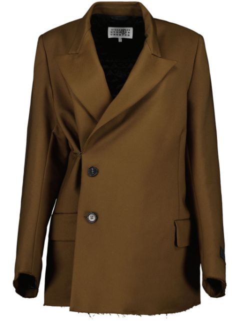 MM6 Maison Margiela notched-lapels blazer Women