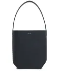 The Row small N/S Park leather tote bag - Blue