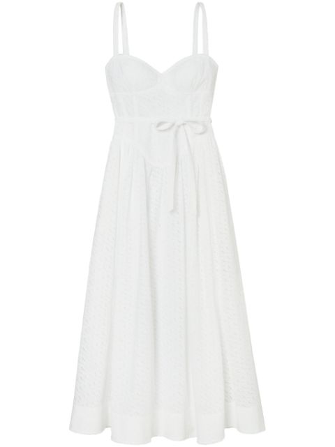 Tory Burch broderie-anglaise midi dress Women