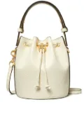 Tory Burch mini T Monogram bucket bag - White