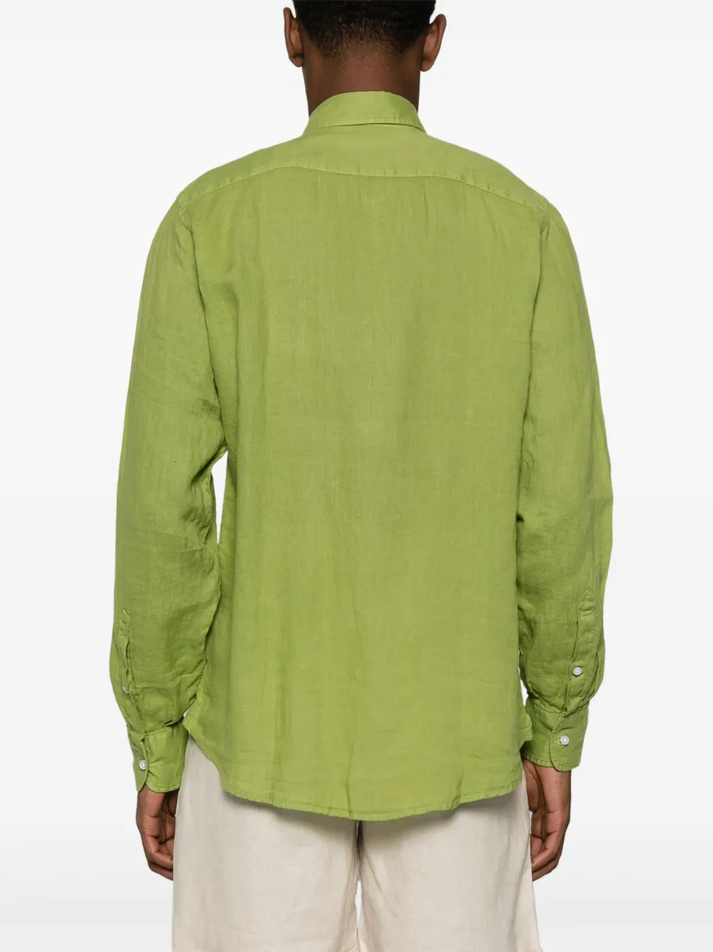 PENINSULA SWIMWEAR Linnen overhemd Groen
