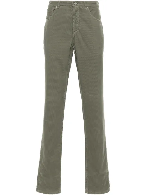 Brunello Cucinelli pantalones de pana slim