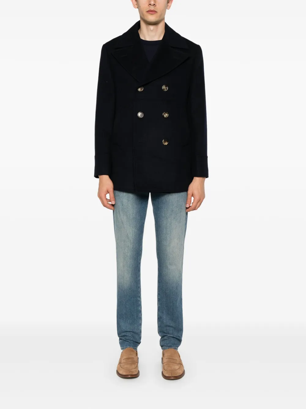 Cheap Maje felted coat Women