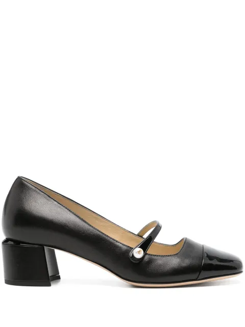 Jimmy Choo 50mm leather pumps