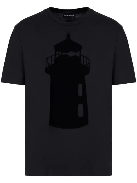 Emporio Armani graphic-print T-shirt