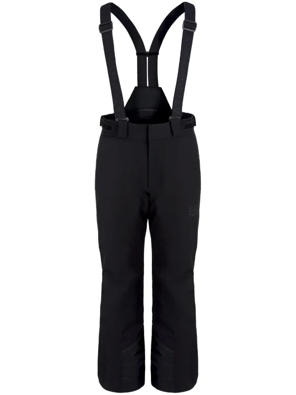 EMPORIO ARMANI - EA7 スノーボード スキーウェア ボトムス Ea7 Emporio Armani ストレート スキーパンツ | ブラック