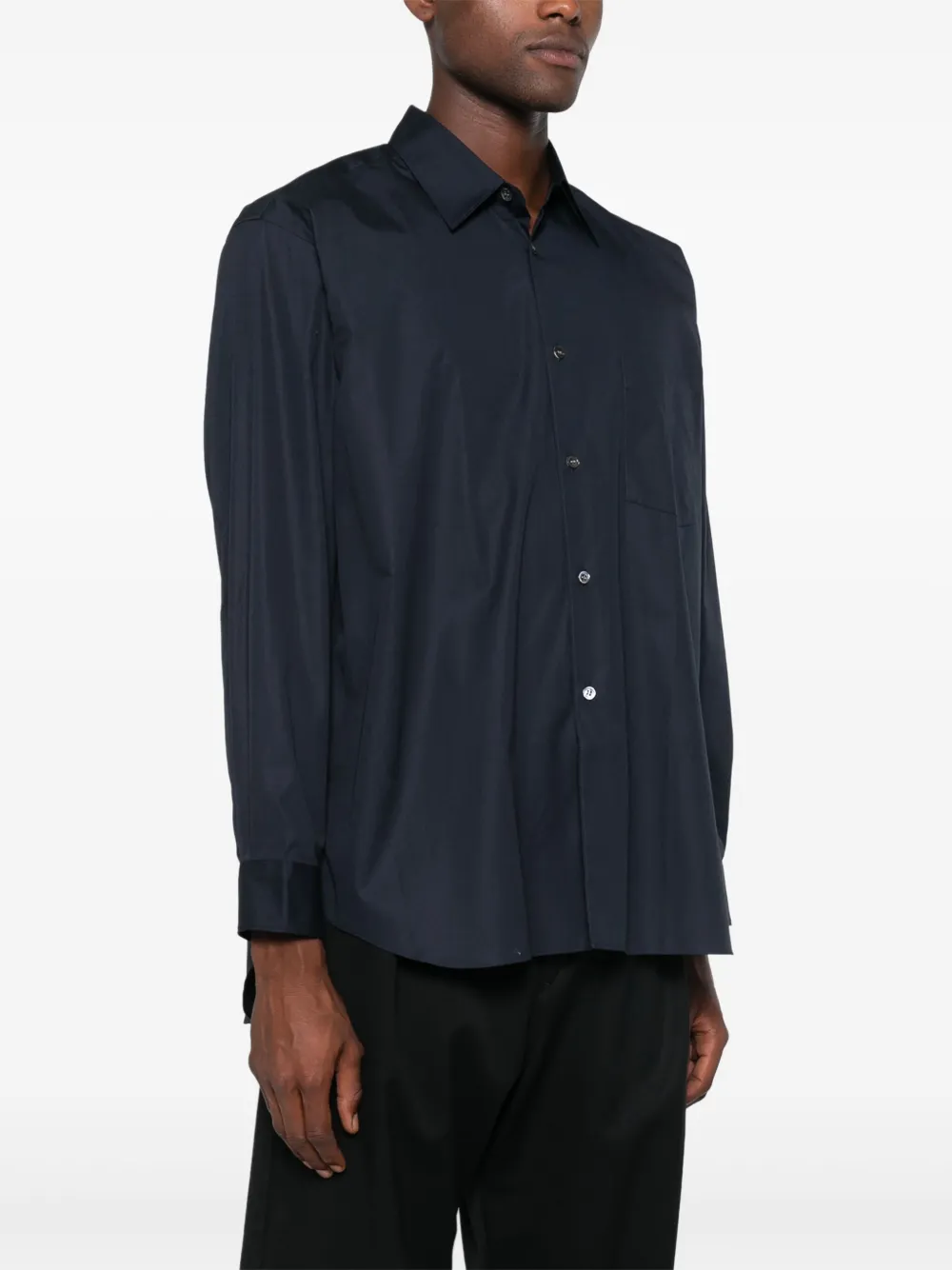 Comme Des Garçons Shirt Katoenen overhemd Blauw